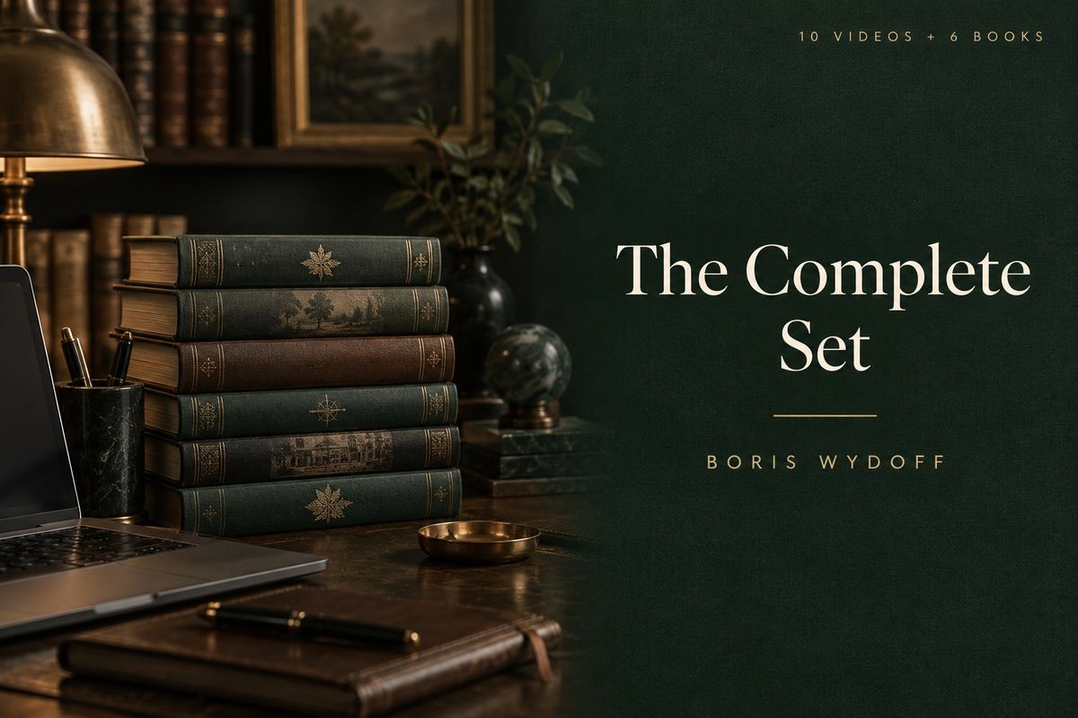 Training Materials Bundle: 10 Videos + 6 Books — Bundle: video lessons and books, Boris Wydoff