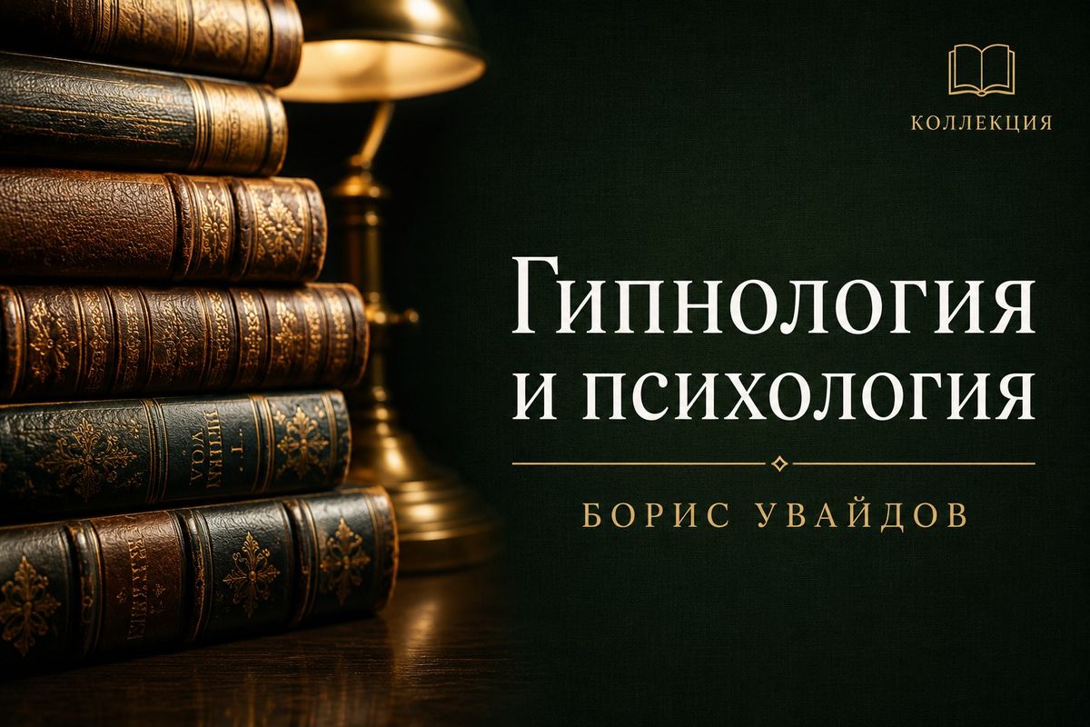 Коллекция книг и материалов по гипнологии, психологии и парапсихологии. — Набор электронных книг (PDF), Доктор Борис Увайдов